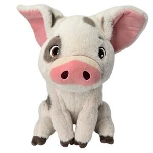 Disney Store Moana Pua Pig Plush Stuffed Animal Farm Cartoon Pot‎ Belly 12"